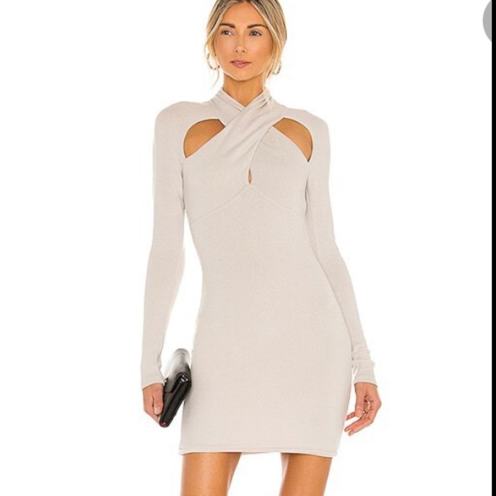 NBD Crossover Mini Dress